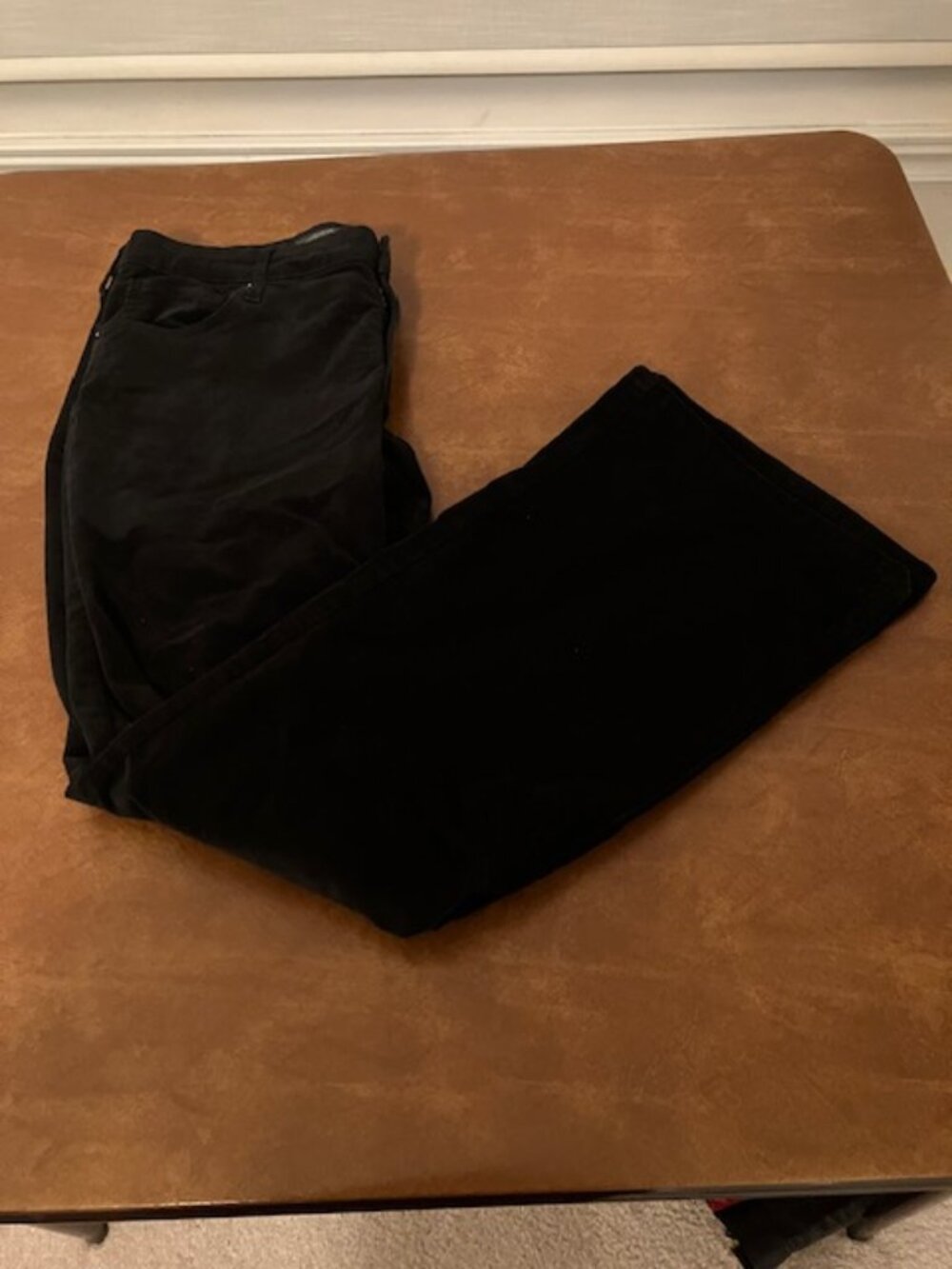 Wild Fable Low Rise Flare Black Corduroys Women's Size 12